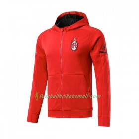 AC Mailand Hooded Trainingsjacke 2017-18 Rot